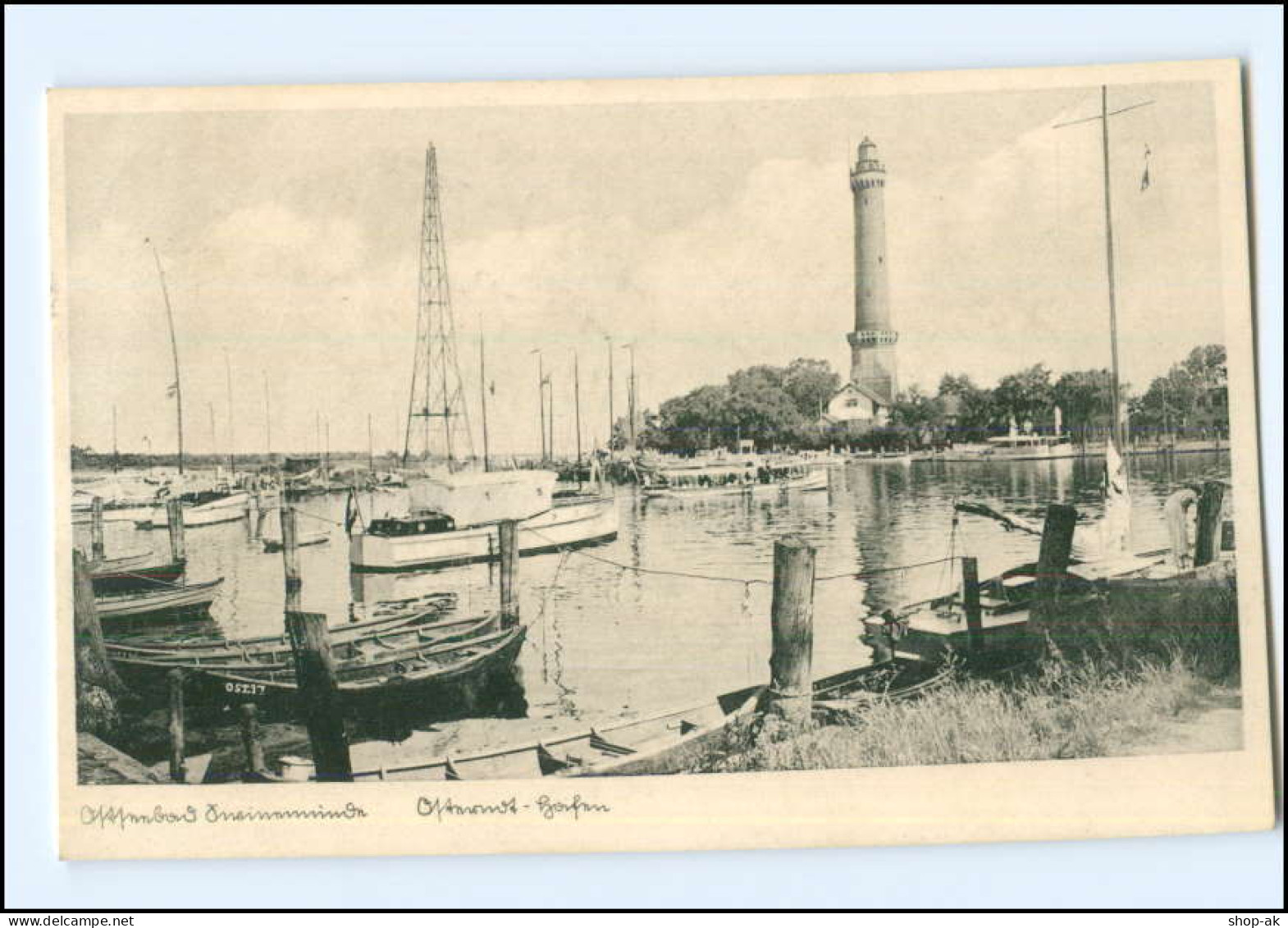 U3179/ Swinemünde Hafen Pommern AK Ca.1920 - Pommern