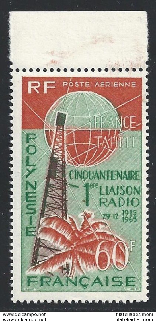 1966 POLINESIA  - Posta Aerea  N. 16  MNH** - Altri & Non Classificati