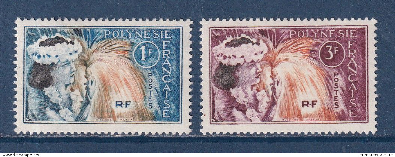 Polynésie - YT N° 27 Et 28 ** - Neuf Sans Charnière - 1964 - Ongebruikt