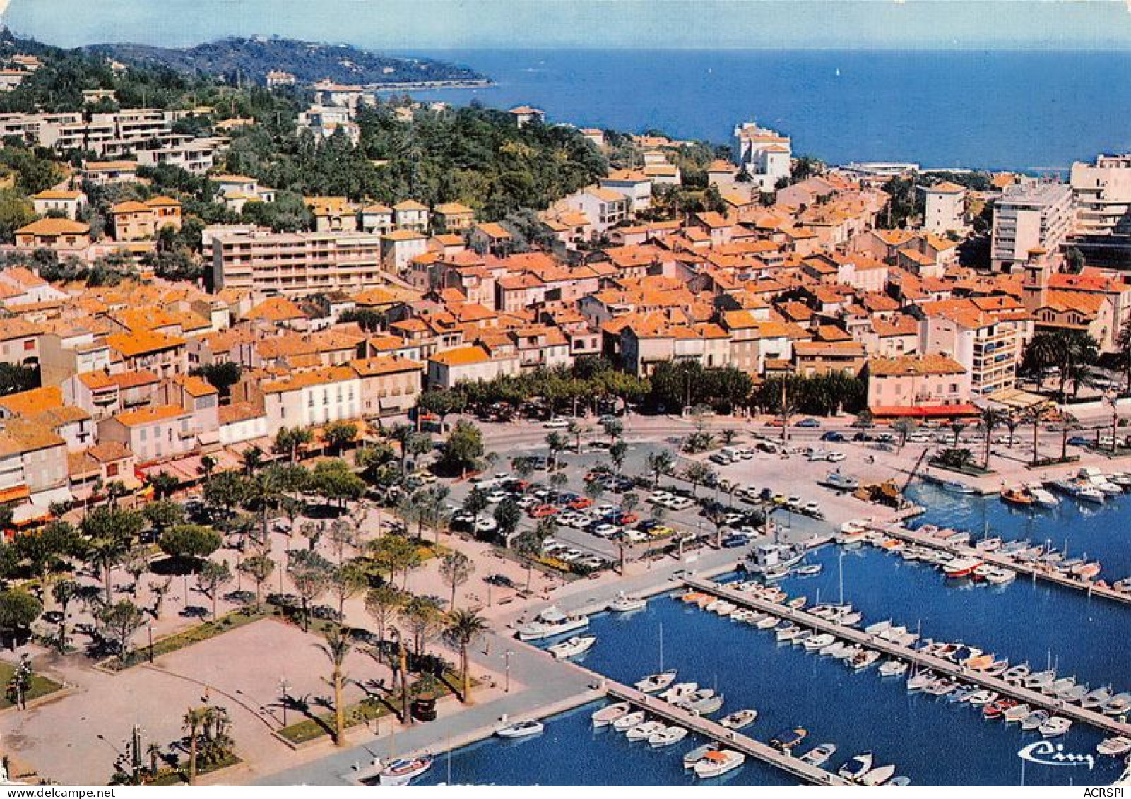 STE MAXIME Vue Aerienne Du Port 22(scan Recto-verso) MA1719 - Sainte-Maxime