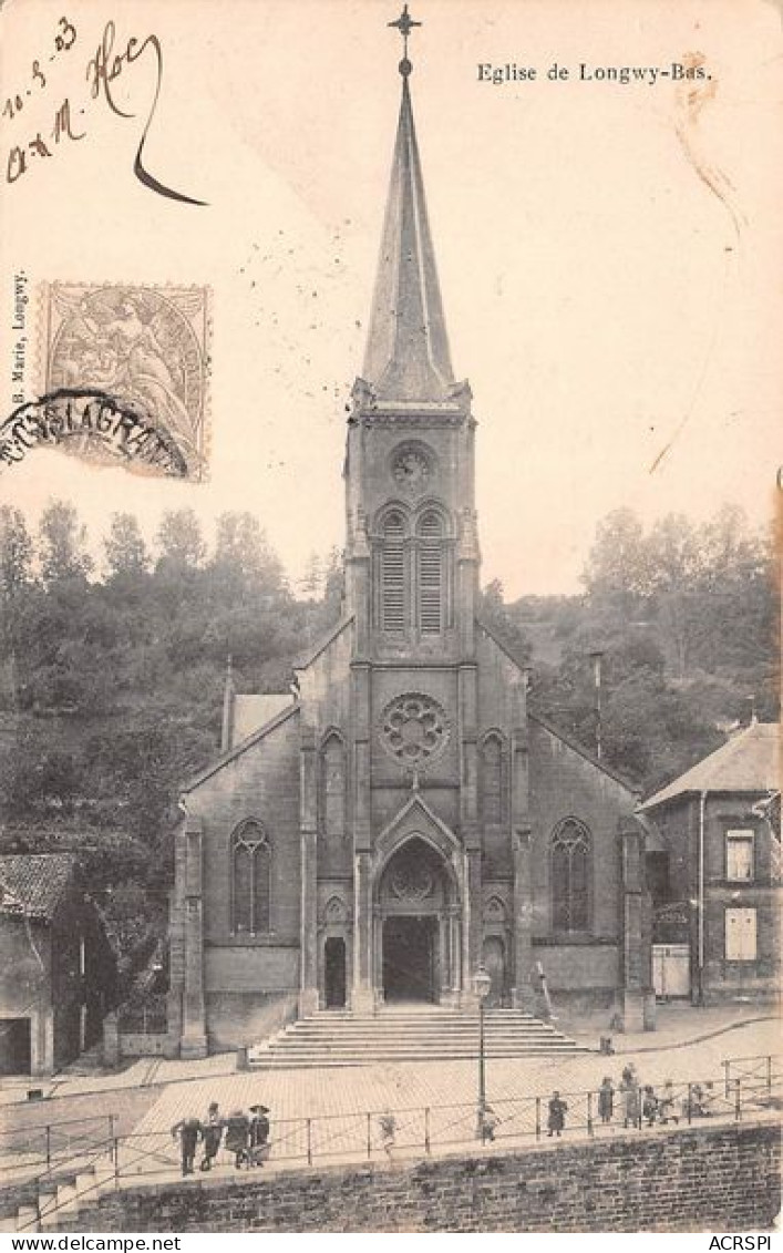 Eglise De LONGWY BAS 6(scan Recto-verso) MA1717 - Longwy