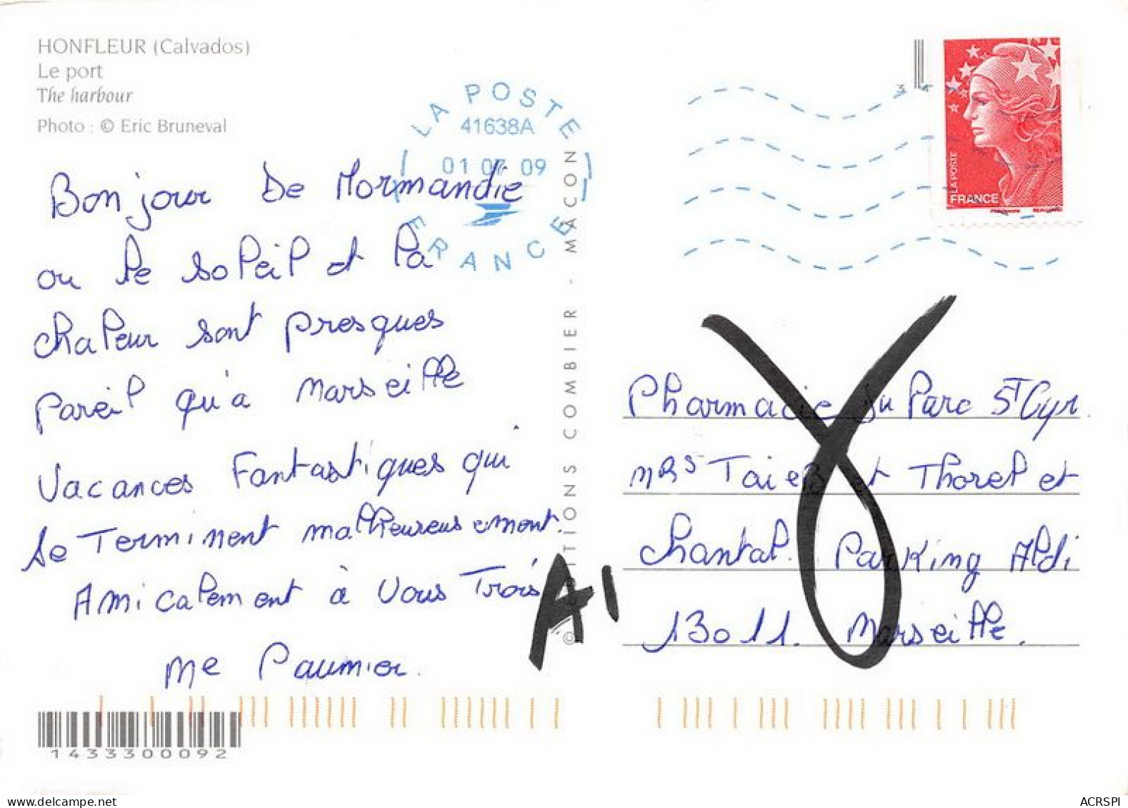 HONFLEUR Le Port 21(scan Recto-verso) MA1716 - Honfleur