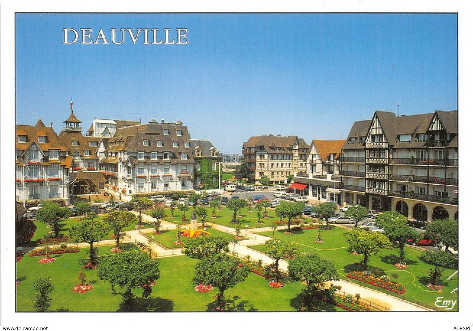 DEAUVILLE Les Jardins De La Place Francois Andre L Hotel Normandy Les Residences 22(scan Recto-verso) MA1716 - Deauville