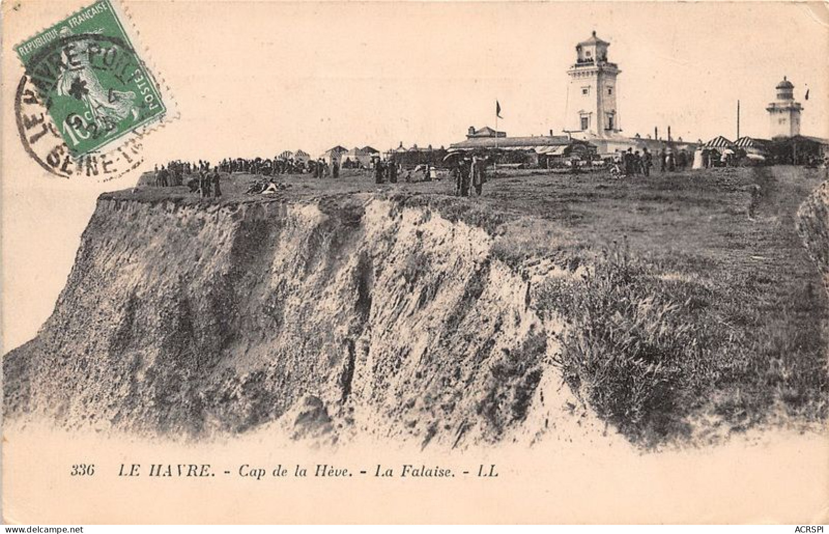 LE HAVRE Cap De La Hevre La Falaise 1(scan Recto-verso) MA1712 - Cap De La Hève