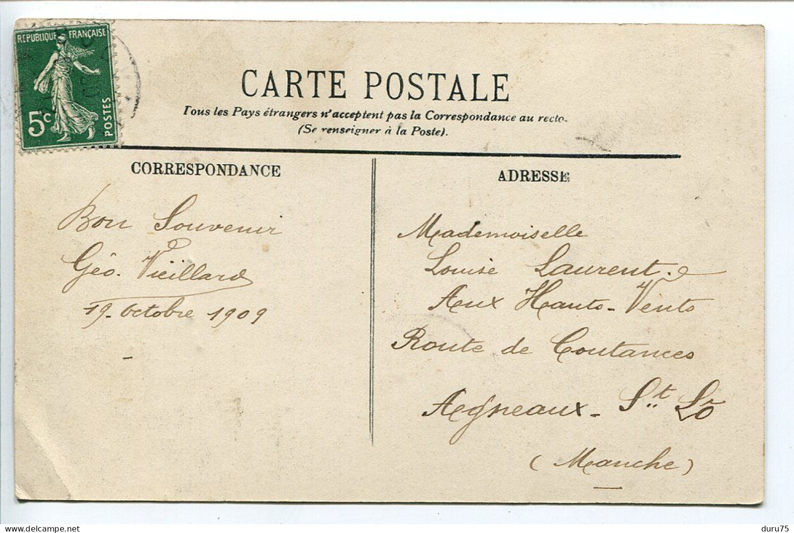 CPA Voyagé 1909 * CAEN Maison De Bois XVIe Siècle * PUBLICITÉ Commerces Au Pacha Destine Gramophone Succursale - Caen