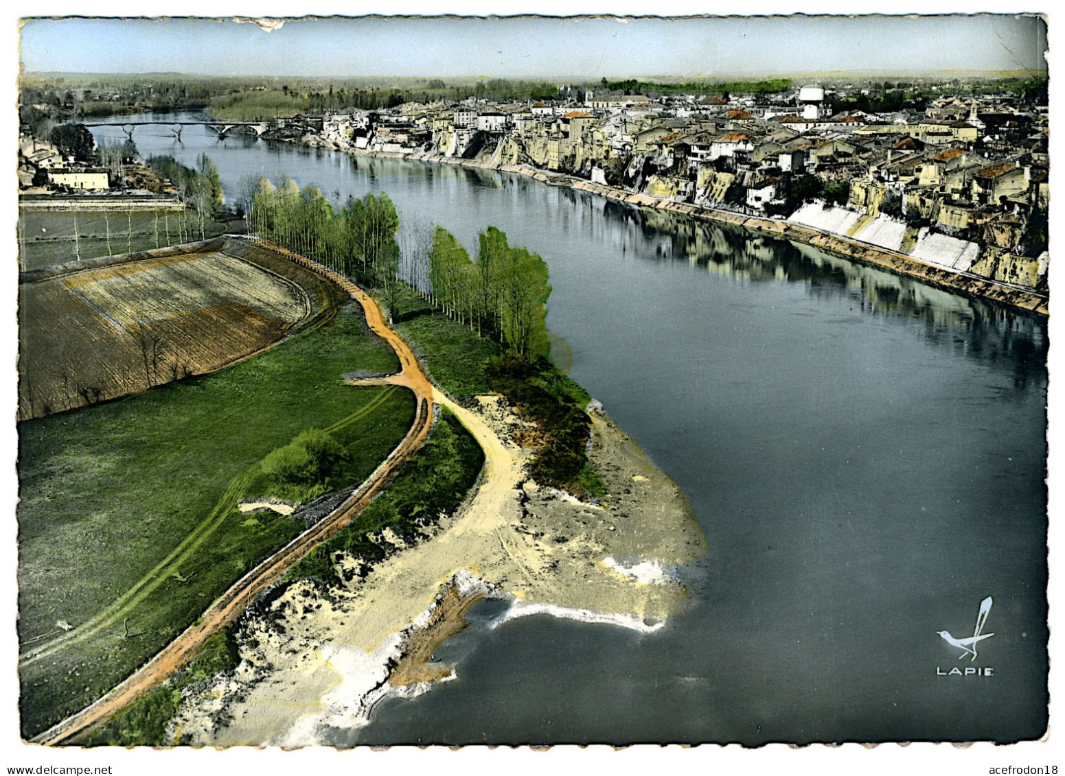 Tonneins - Vue Panoramique Sur La Garonne - Tonneins