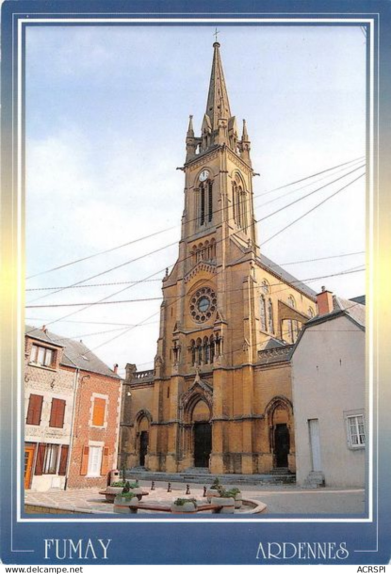 FUMAY L Eglise 7(scan Recto-verso) MA1735 - Fumay