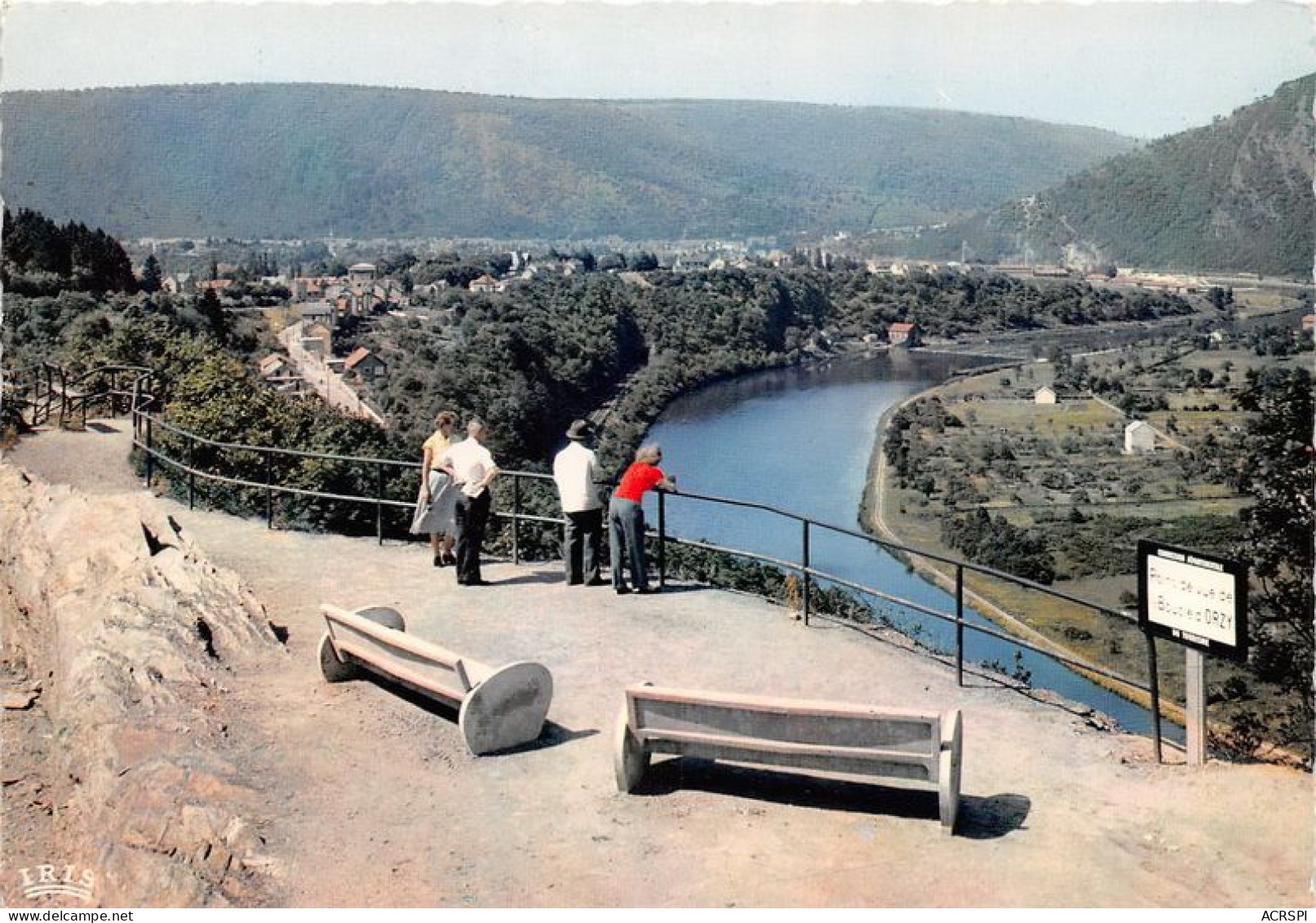 Vue Sur REVIN Prise Du Point De Vur D ORZY 11(scan Recto-verso) MA1734 - Revin