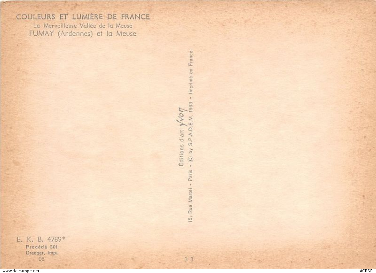 FUMAY Et La Meuse 10(scan Recto-verso) MA1733 - Fumay