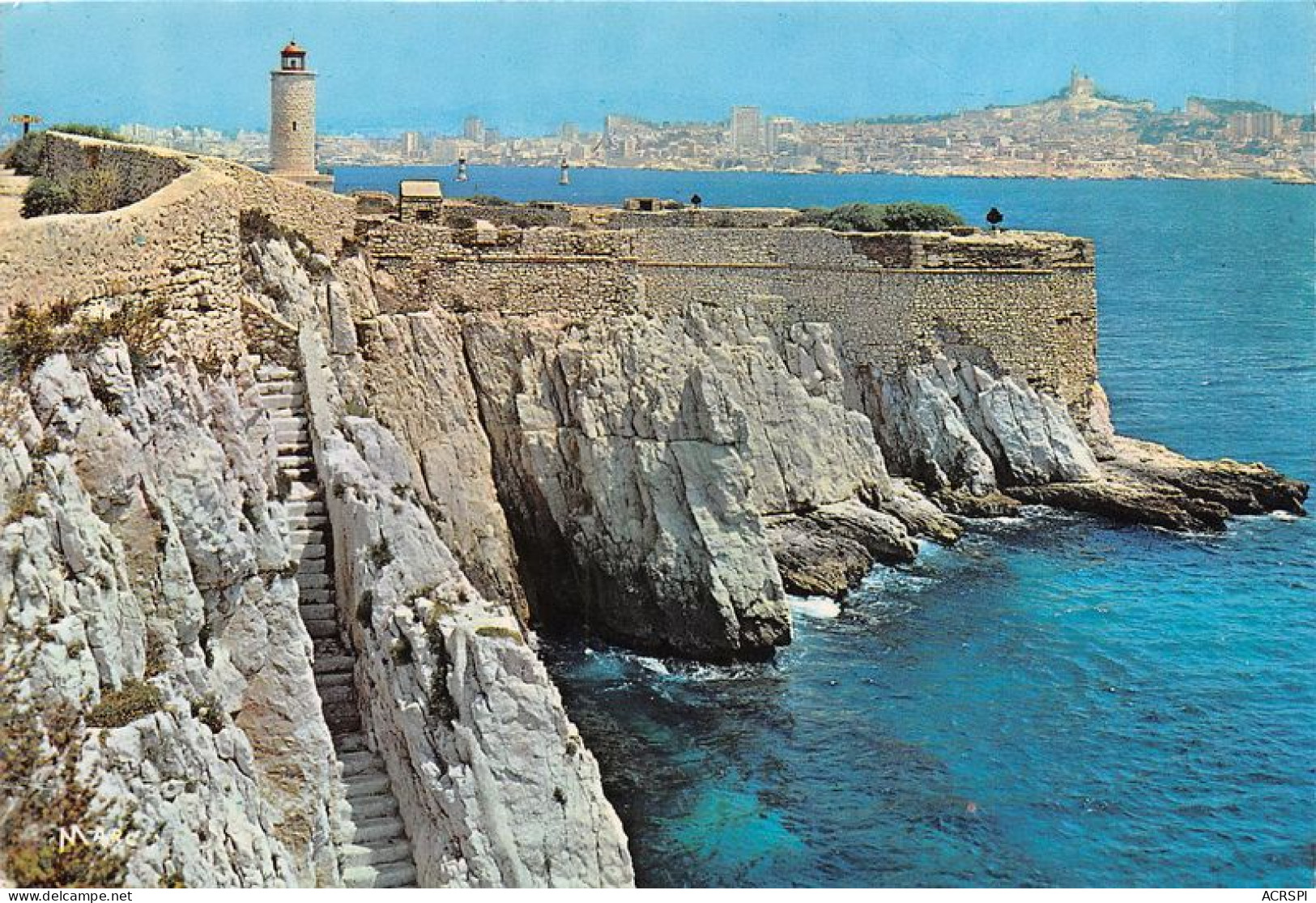 MARSEILLE Le Chateau D IF Et Vue Generale 20(scan Recto-verso) MA1723 - Castello Di If, Isole ...