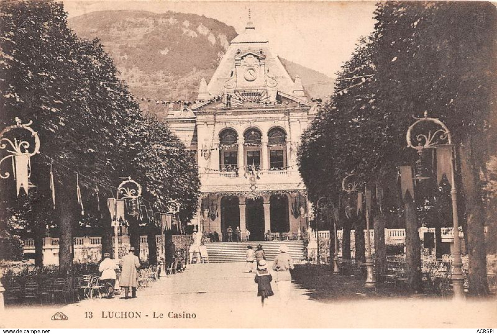 LUCHON Le Casino 7(scan Recto-verso) MA1756 - Luchon