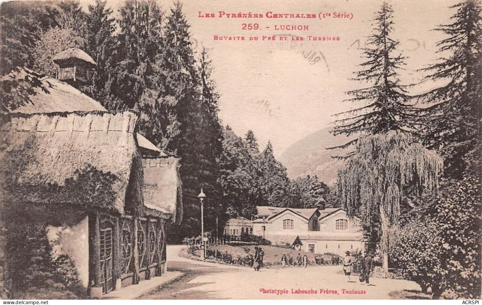 LUCHON Buvrite Du Pre Et Les Thermes 9(scan Recto-verso) MA1756 - Luchon