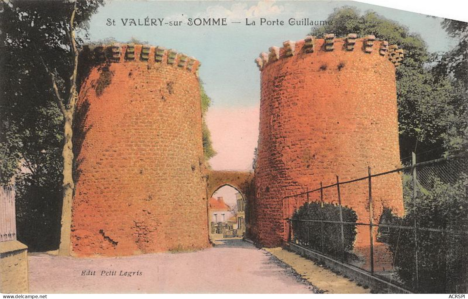 St Valery Sur Somme Lea Porte Guillaume 16(scan Recto-verso) MA1755 - Saint Valery Sur Somme