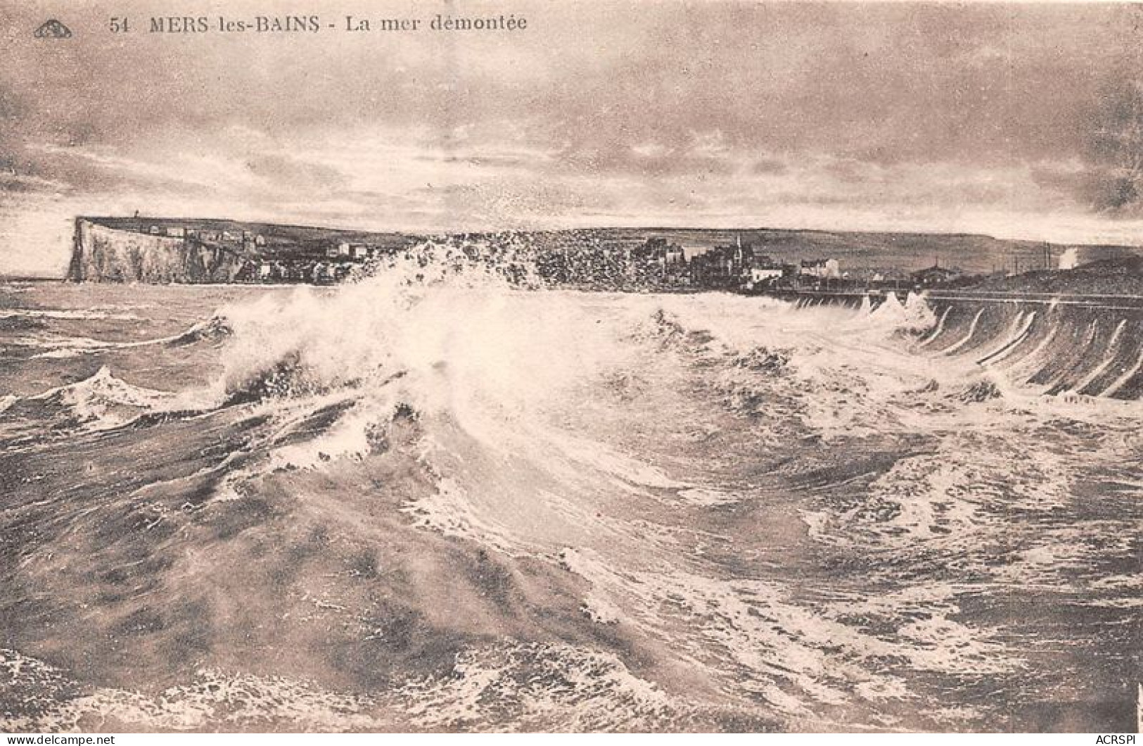 MERS LES BAINS La Mer Demontee  12(scan Recto-verso) MA1755 - Mers Les Bains