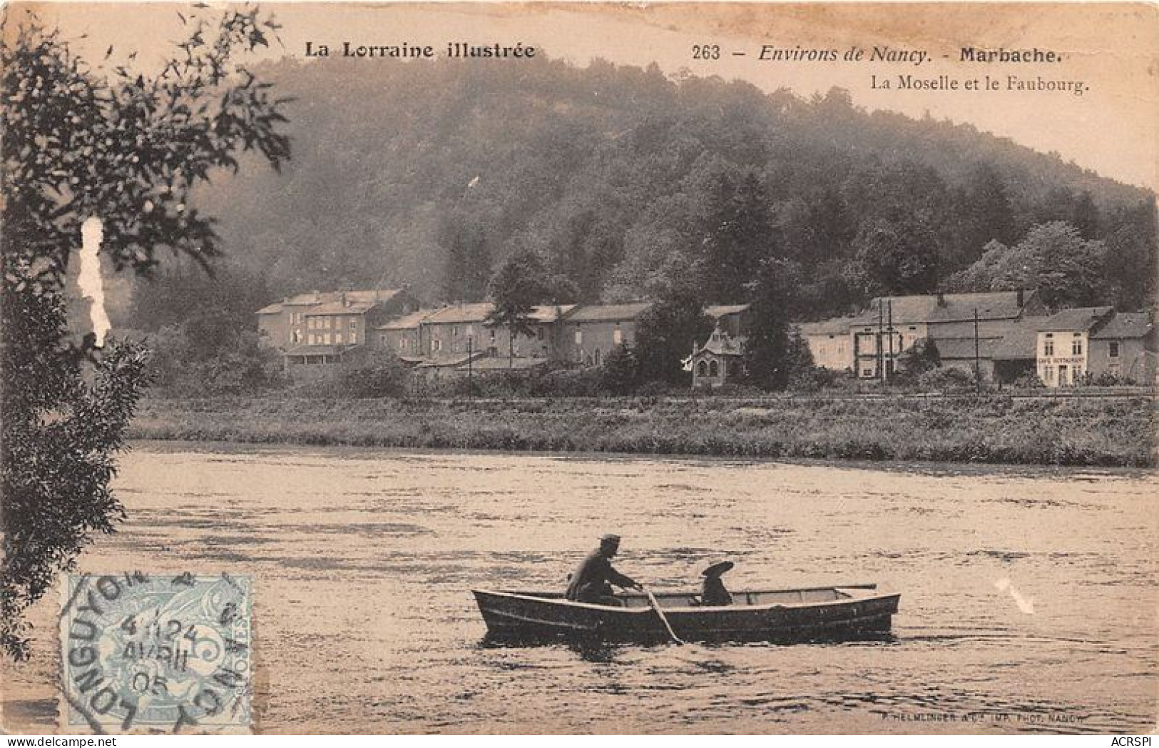 Environs De NANCY La Moselle Et Le Faubourg 12(scan Recto-verso) MA1754 - Nancy