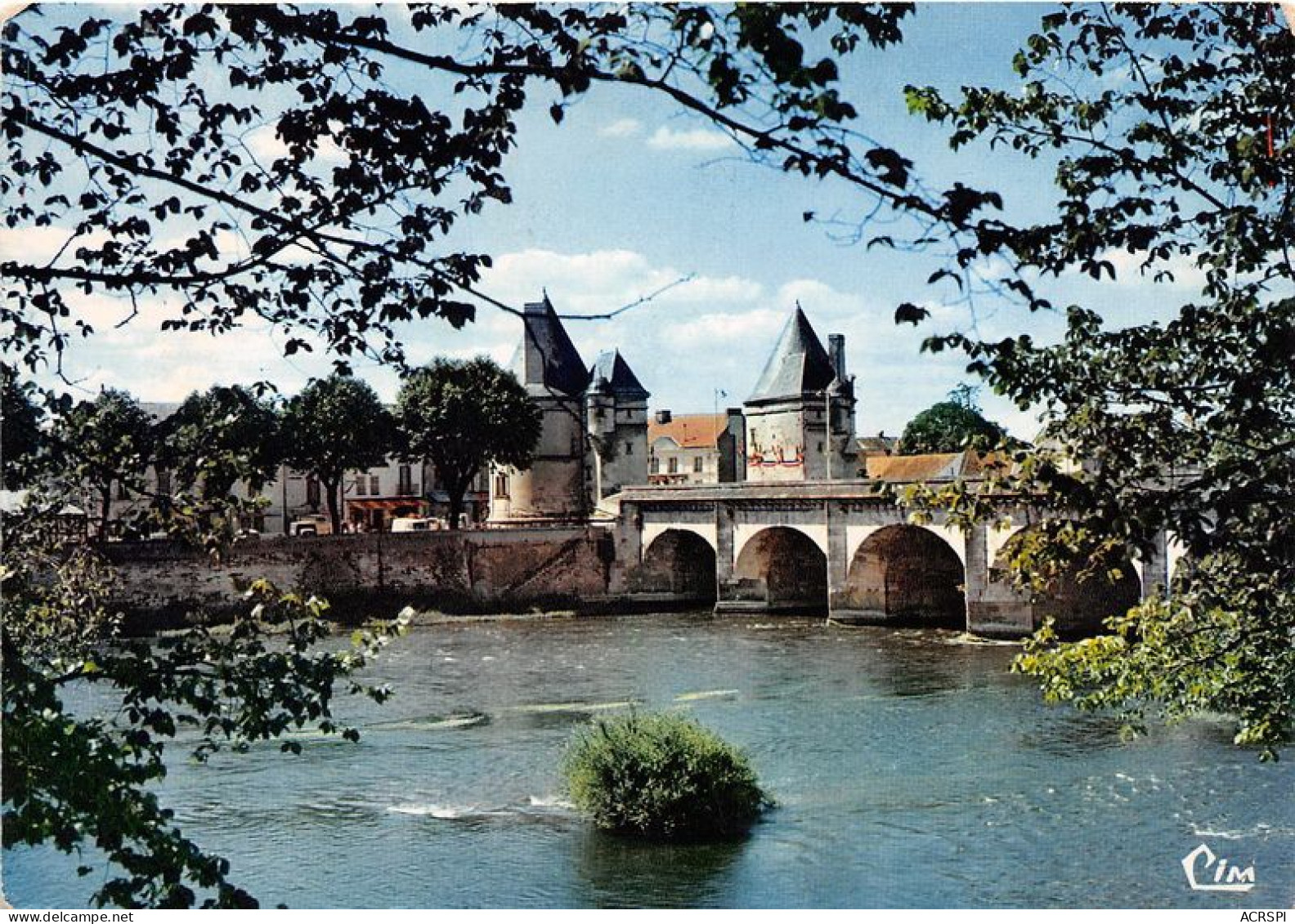 CHATELLERAULT Le Pont Henri IV 18(scan Recto-verso) MA1751 - Chatellerault