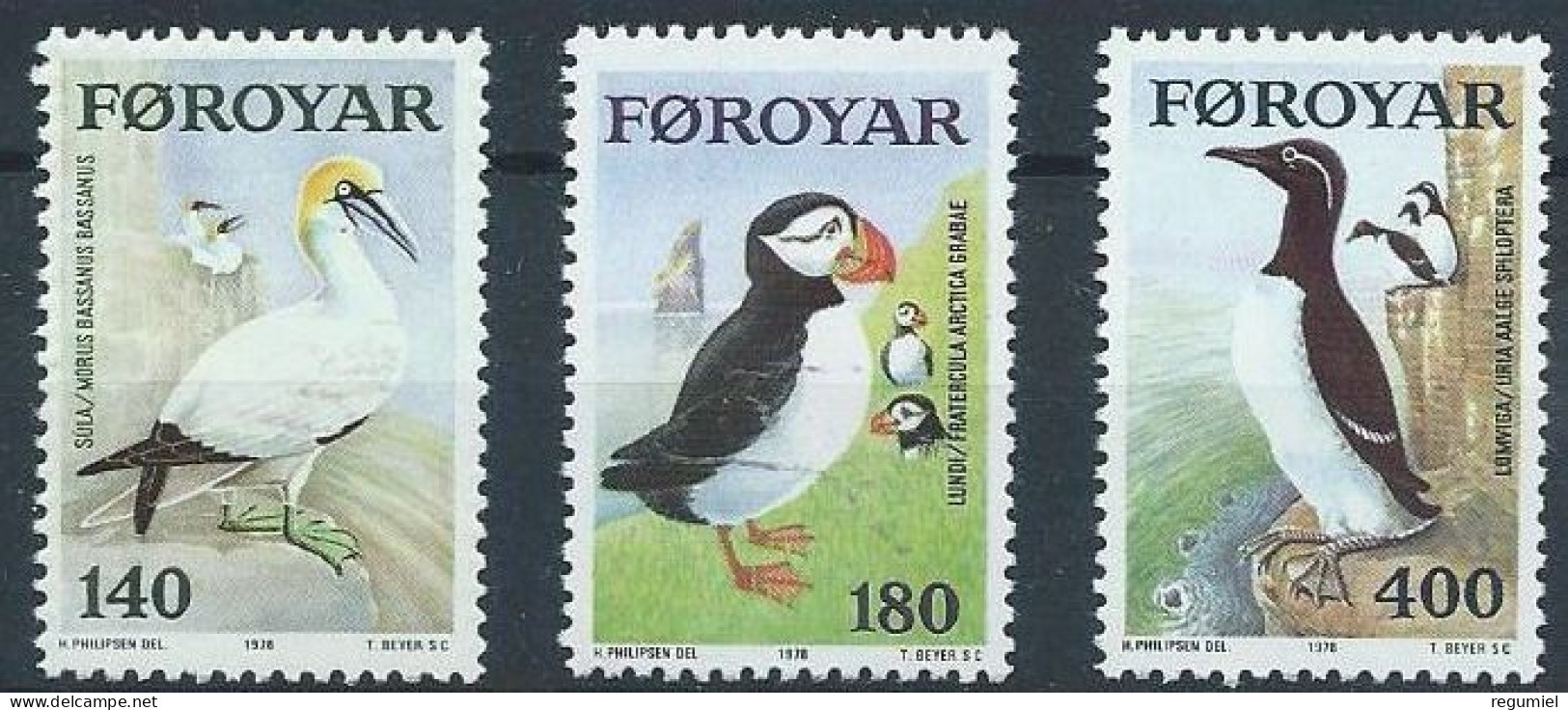 Feroe  20/32 ** MNH. 1978 - Islas Faeroes