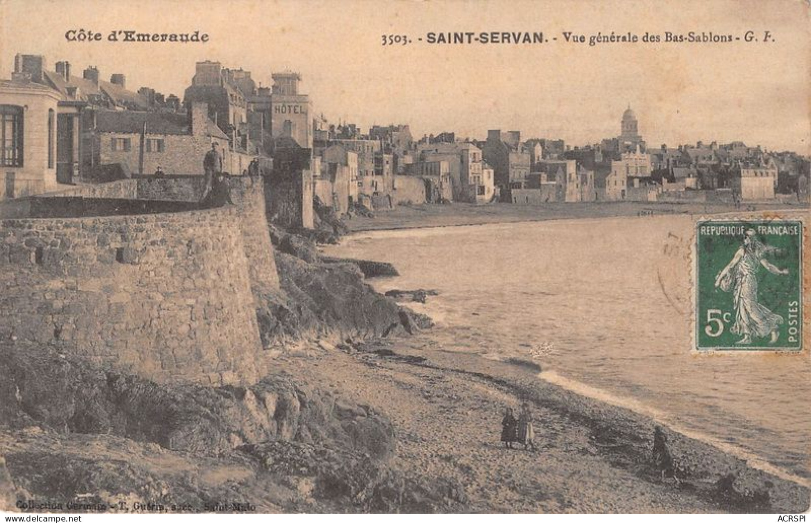 SAINT SERVAN Vue Generale Des Bas Sablons 28(scan Recto-verso) MA1742 - Saint Servan