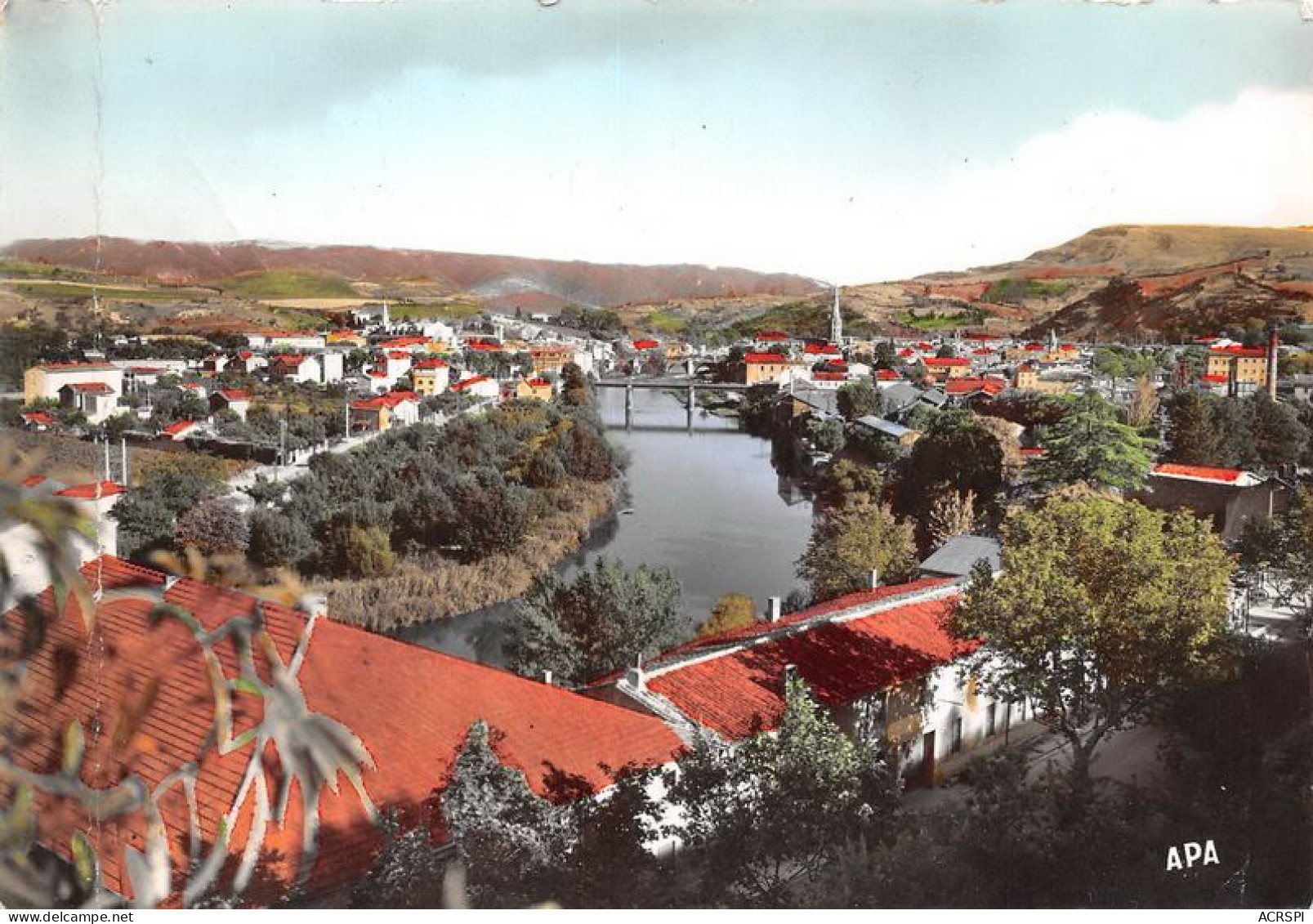 LIMOUX Vue Generale Les Trois Ponts 7(scan Recto-verso) MA1778 - Limoux