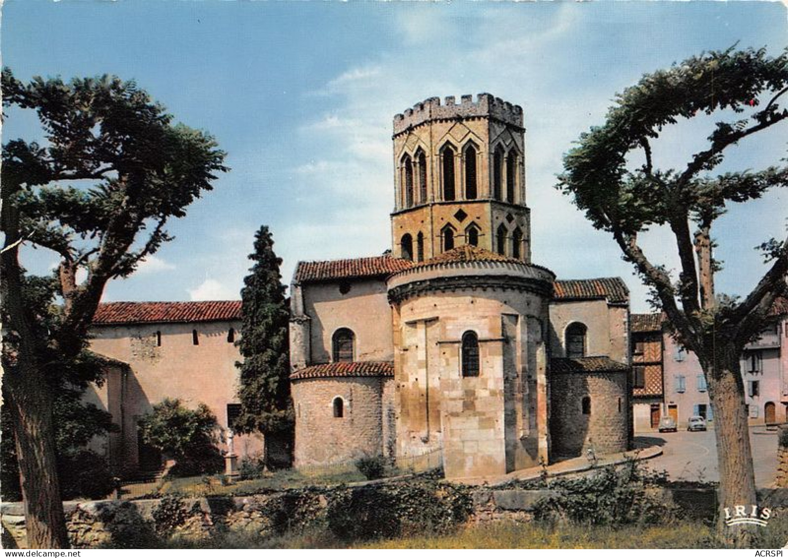 Environs De SAINT GIRONS La Cathedrale Romane De Saint Lizier 5(scan Recto-verso) MA1776 - Saint Girons