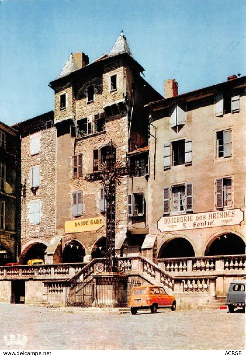 VILLEFRANCHE DE ROUERGUE La Place Notre Dame 27(scan Recto-verso) MA1773 - Villefranche De Rouergue