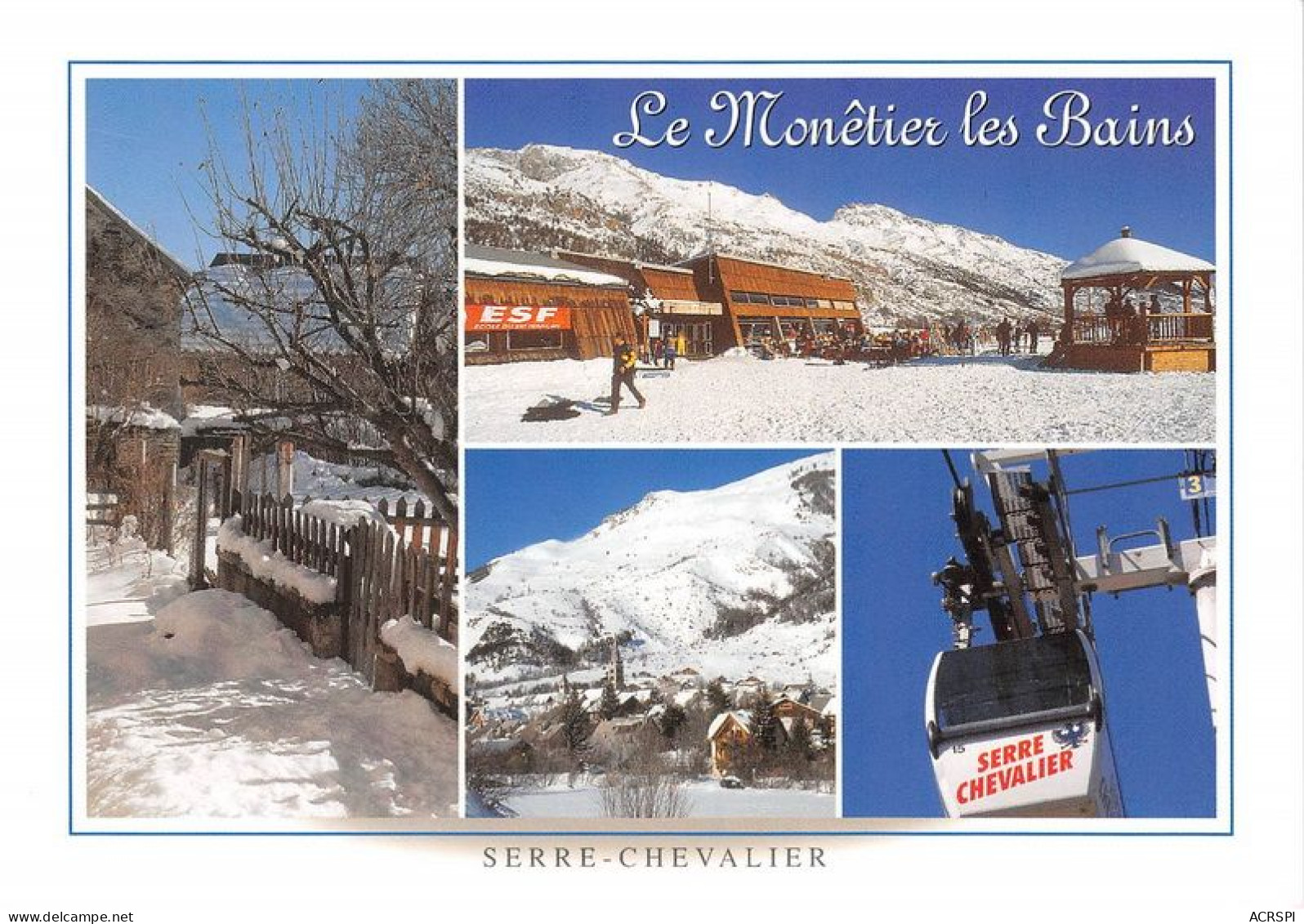 SERRE CHEVALIER Le Monetier Les Bains 27(scan Recto-verso) MA1770 - Serre Chevalier