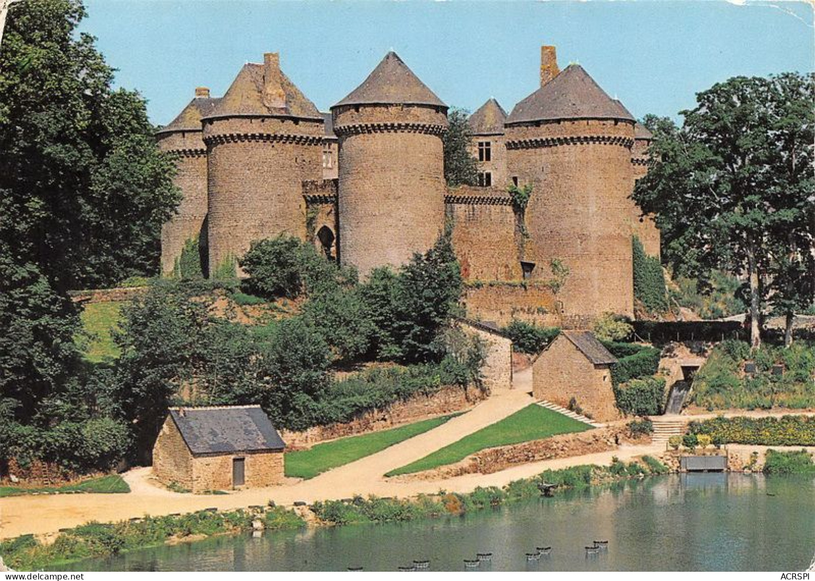 LASSAY Le Chateau Feodal 11(scan Recto-verso) MA1766 - Lassay Les Chateaux