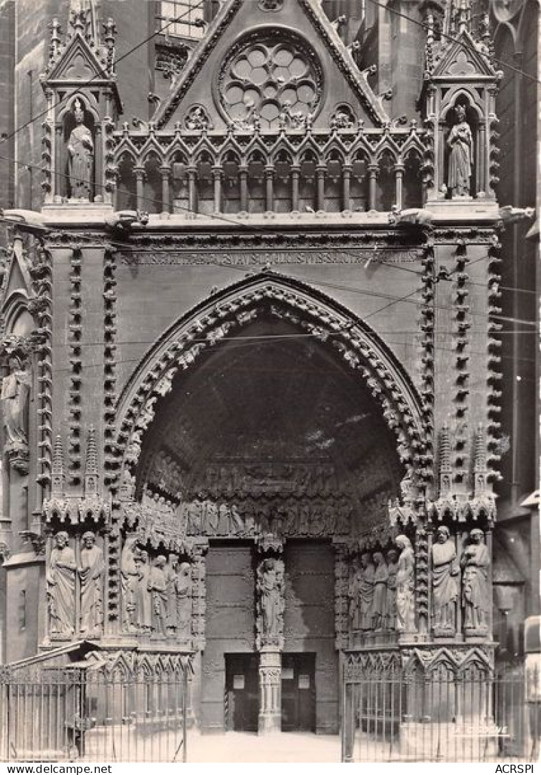 METZ La Cathedrale Portail Notre Dame 3(scan Recto-verso) MA1760 - Metz