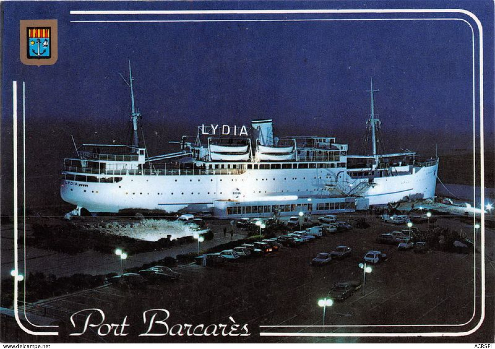 PORT BARCARES Le Lydia La Nuit 26(scan Recto-verso) MA1793 - Port Barcares