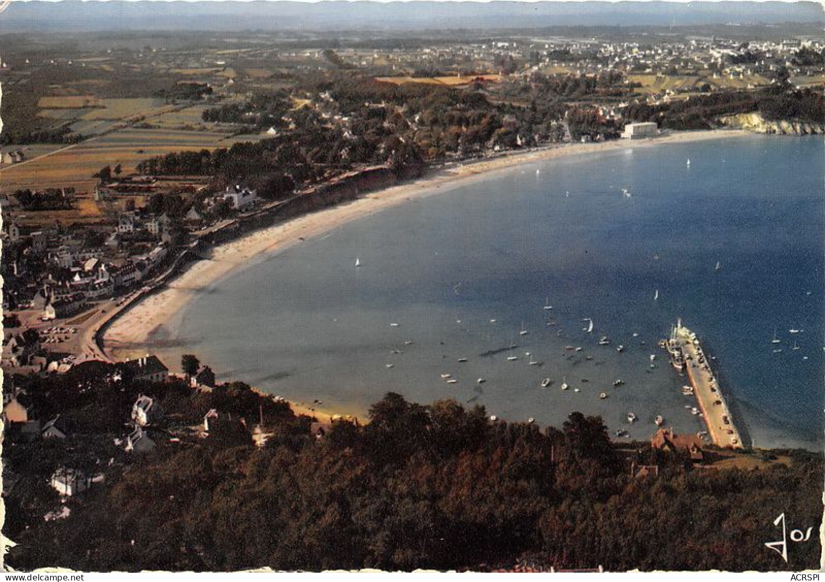 CROZON MORGAT Vue Generale De La Plage 28(scan Recto-verso) MA1790 - Crozon