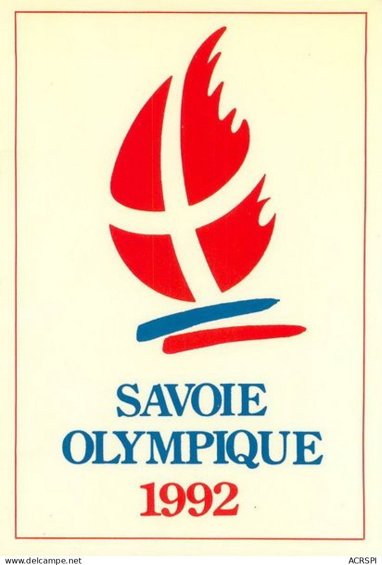 Jeux Olympiques D'hiver De 1992 à ALBERTVILLE     10 (scan Recto-verso)MA1788 - Albertville