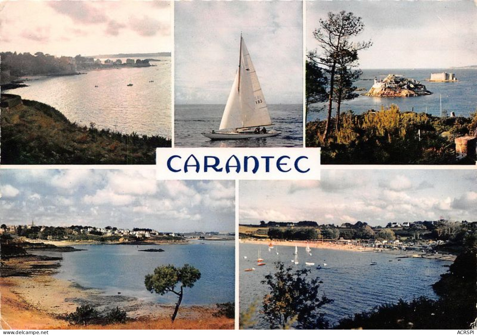 CARANTEC Ses Plages Et Son Site 24(scan Recto-verso) MA1785 - Carantec