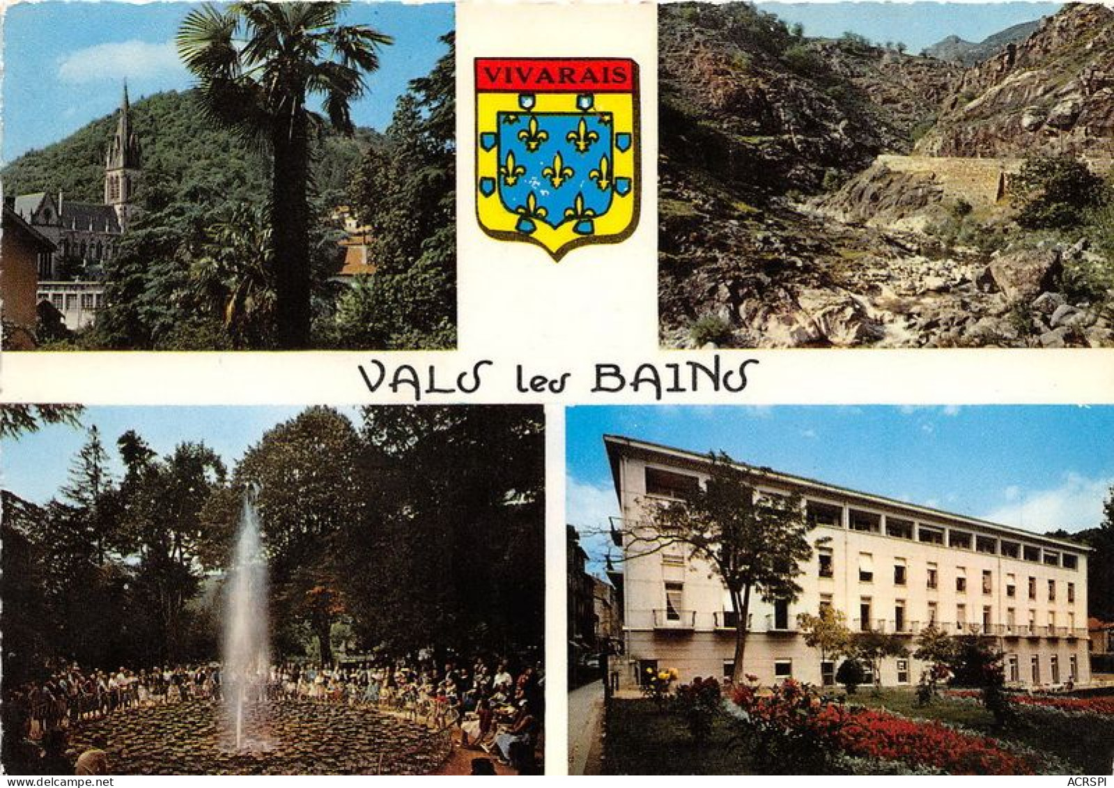 VALS LES BAINS L Eglise Gorges De La Valane 15(scan Recto-verso) MA1799 - Vals Les Bains