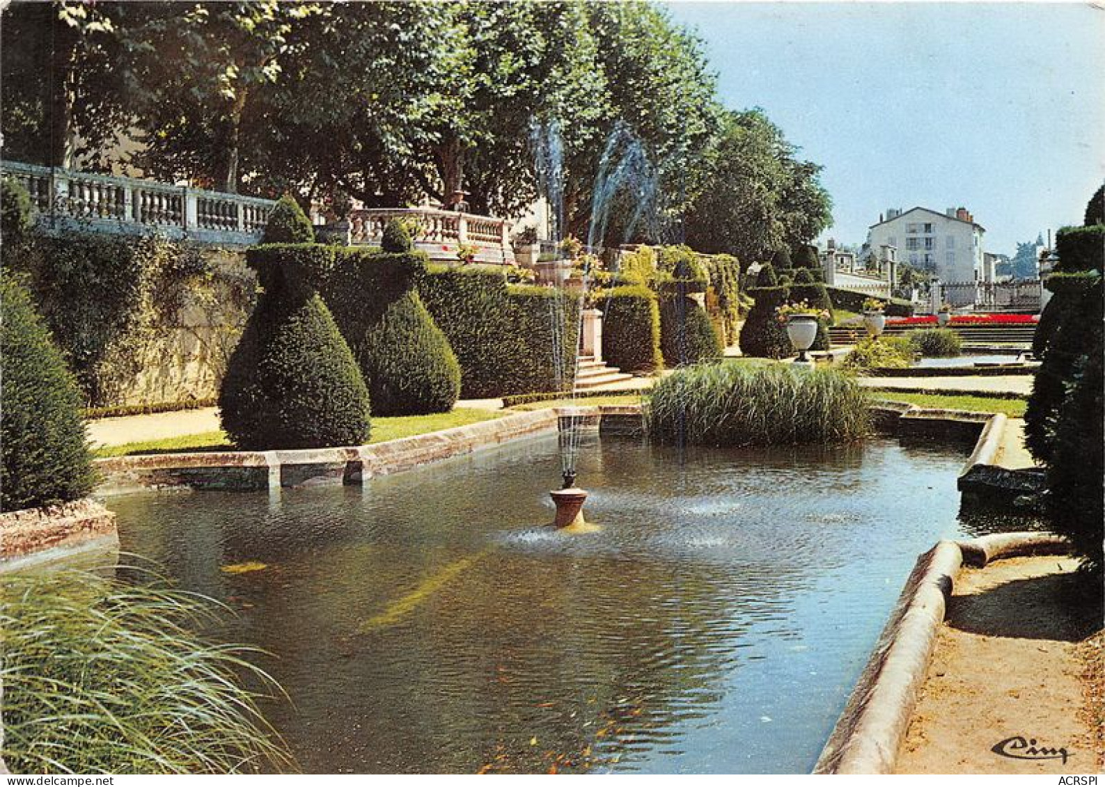 ANNONAY Le Jardin Public 27(scan Recto-verso) MA1799 - Annonay