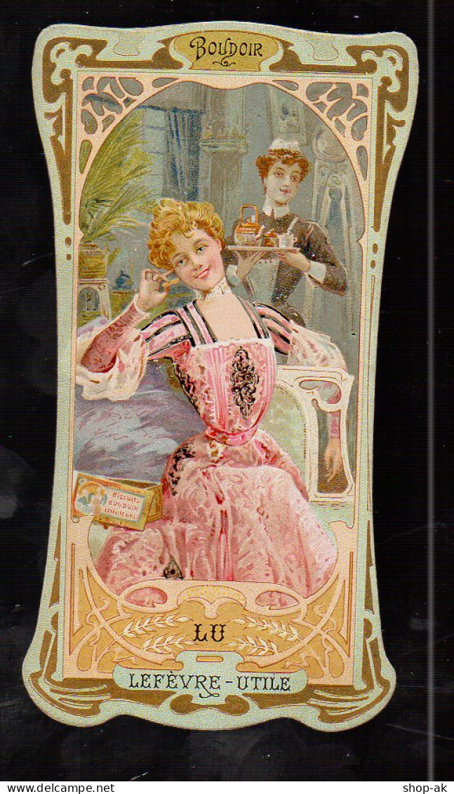U1702/ Kaufmannsbild Levevre-Utile  Boudoir-Vanille Litho Jugendstil 1900 - Sonstige & Ohne Zuordnung