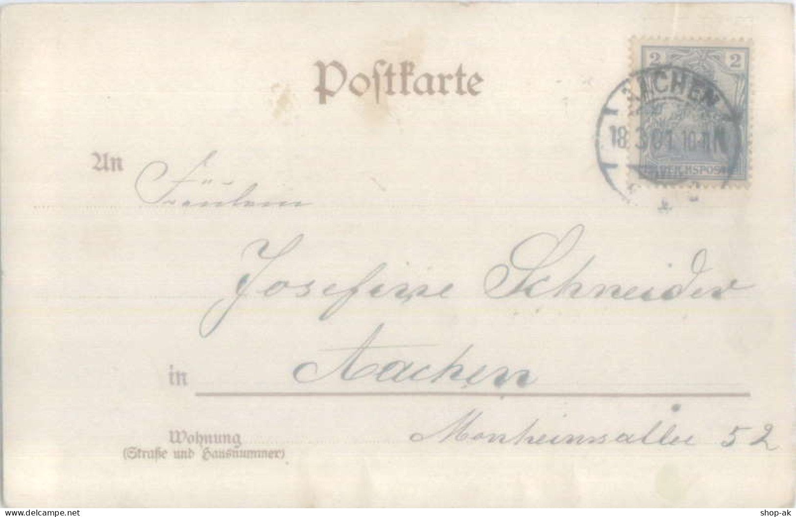 Y8721/ Kinder Schöne Litho AK 1901 - Other & Unclassified