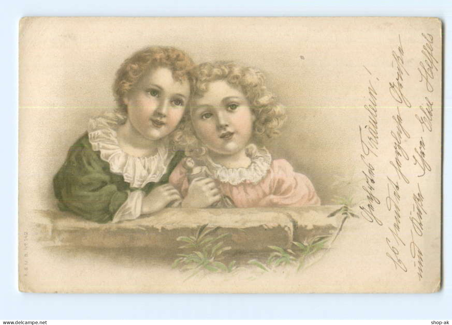 Y8724/ Kinder  Schöne Litho  AK Ca.1910 - Other & Unclassified