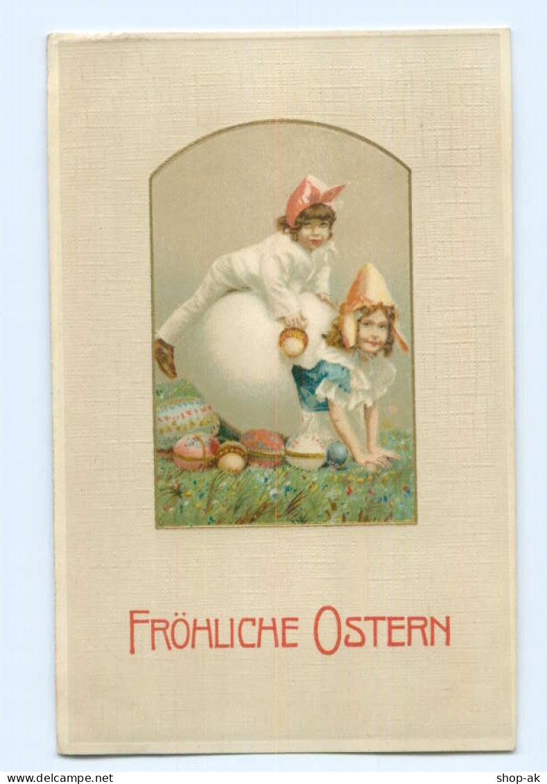 Y8524/ Fröhliche Ostern Ostereier Litho AK - Easter