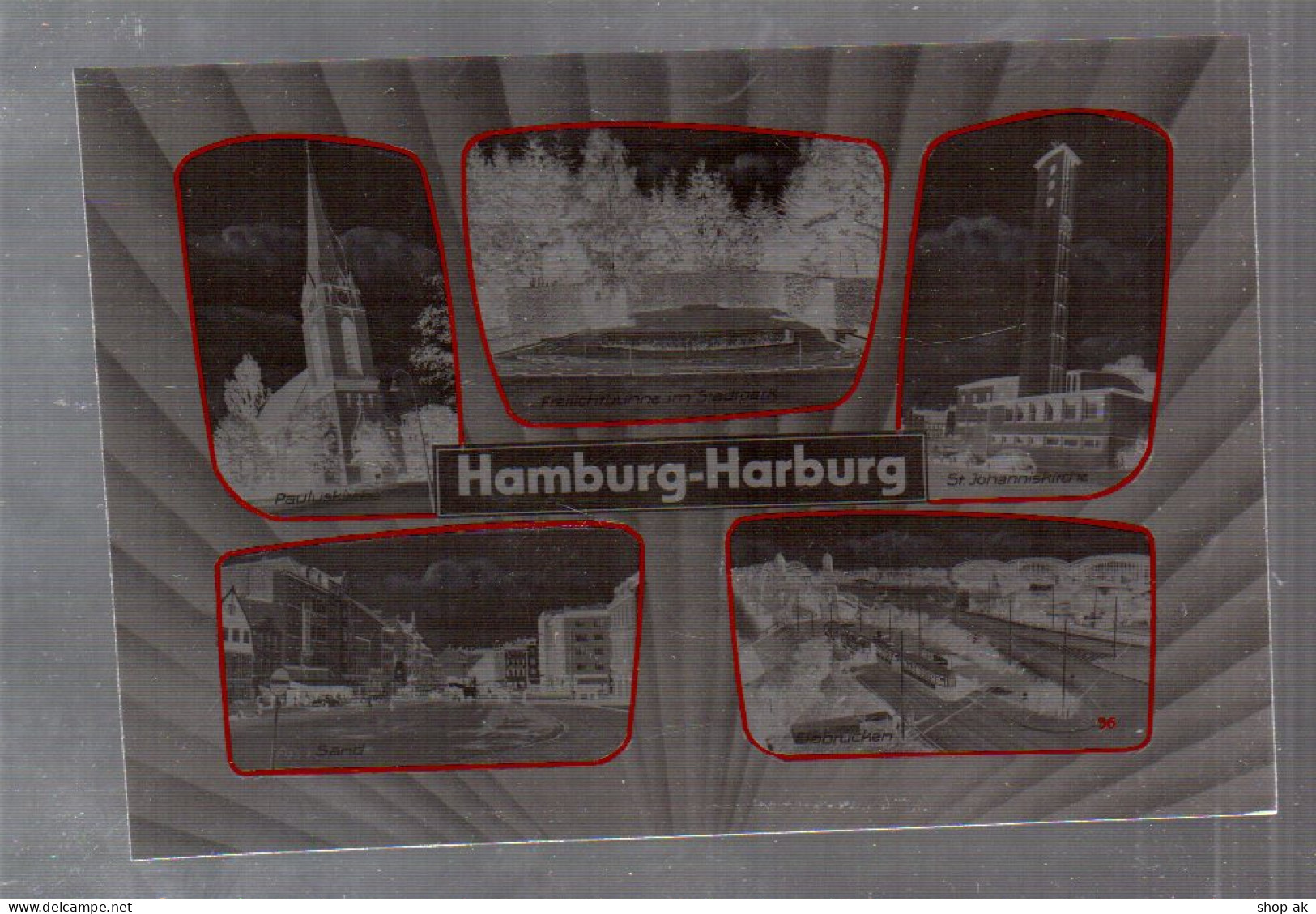 Neg3243/ Hamburg Harburg   Altes Negativ 50/60er Jahre - Harburg