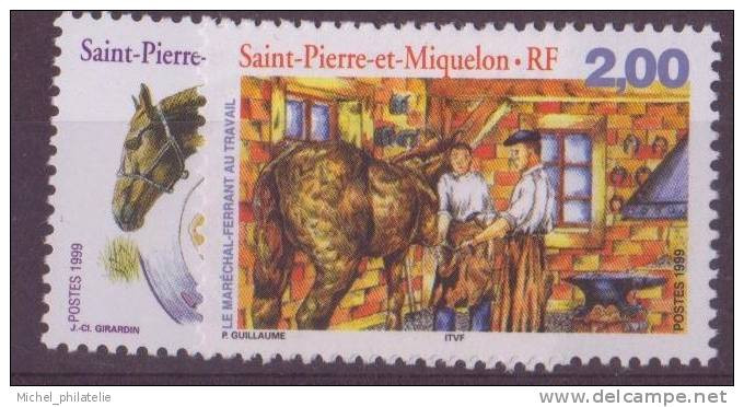 Saint Pierre Et Miquelon - YT N° 689 Et 690 ** - Neuf Sans Charnière - Andere & Zonder Classificatie