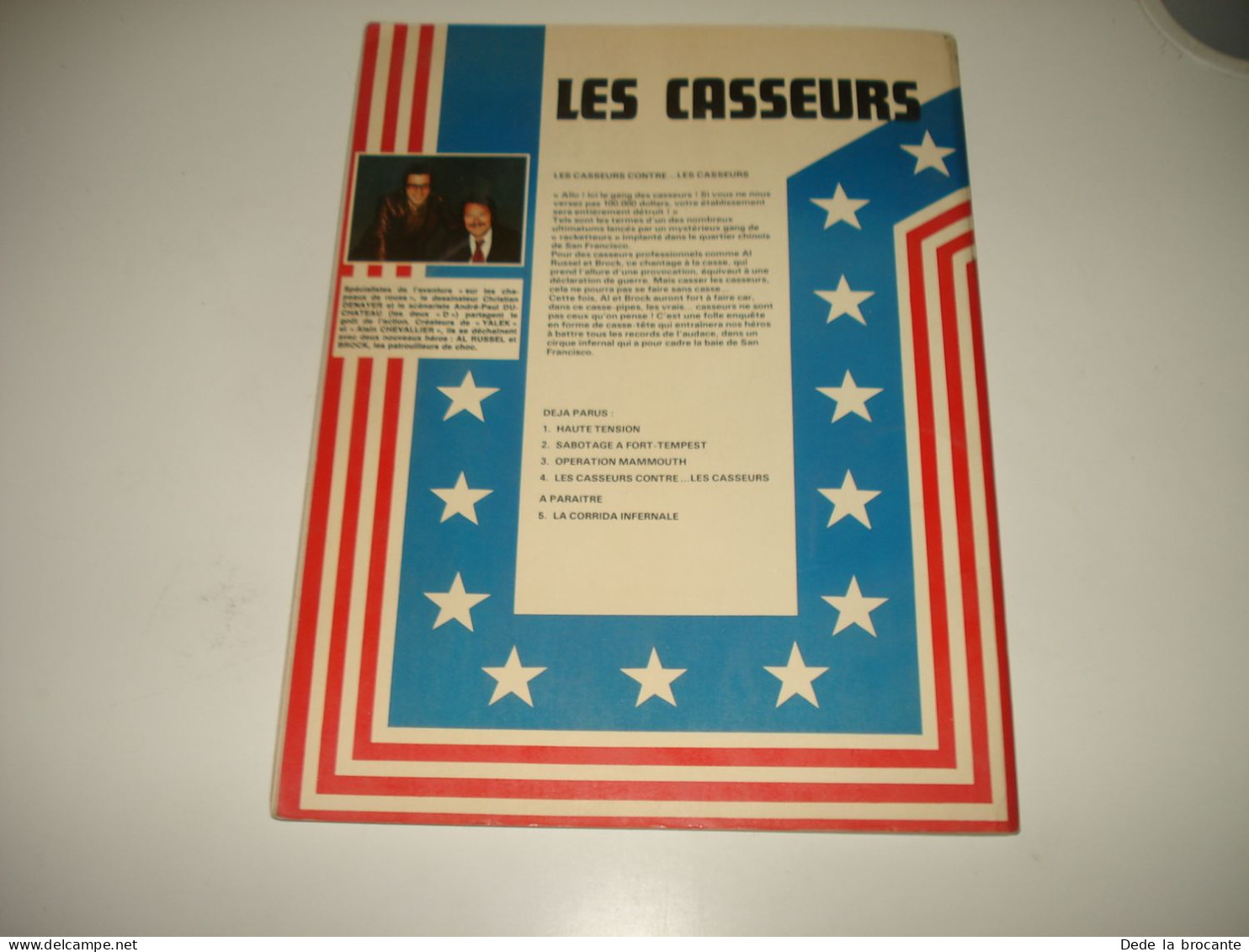 C54 / Les casseurs N° 4 " Contre... les casseurs " - E.O  de  1979