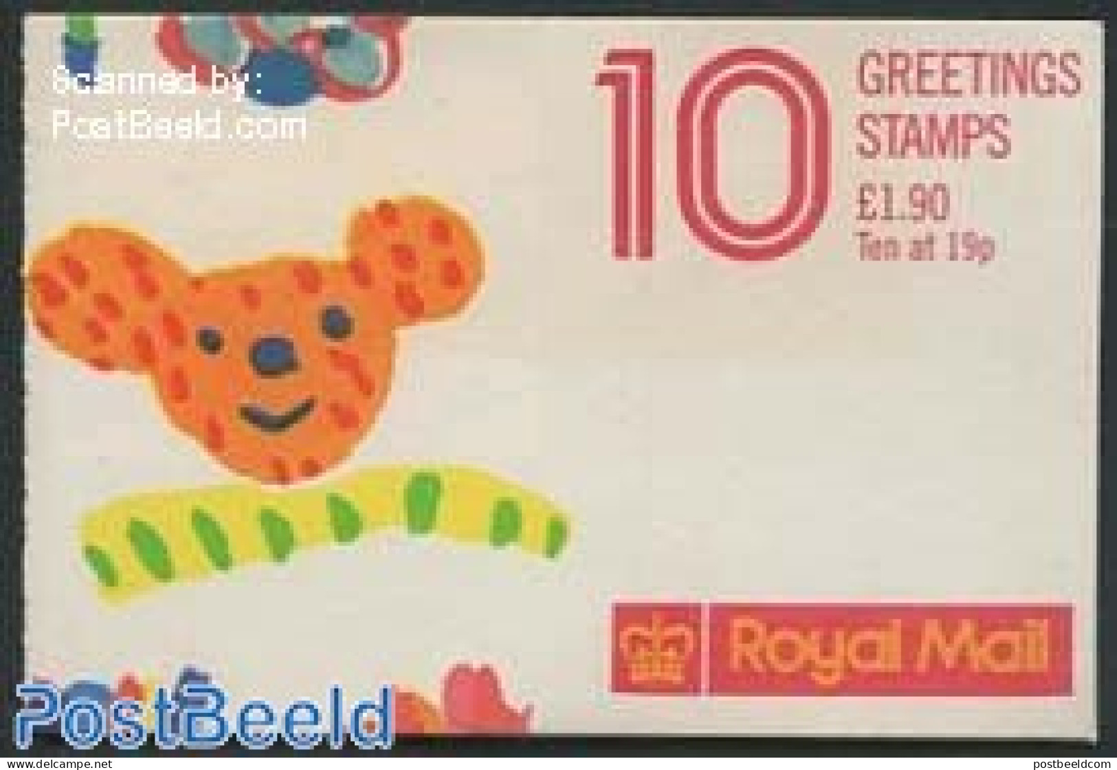 Great Britain 1989 Greeting Stamps Booklet (outside Cover May Vary), Mint NH, Nature - Various - Flowers & Plants - St.. - Neufs