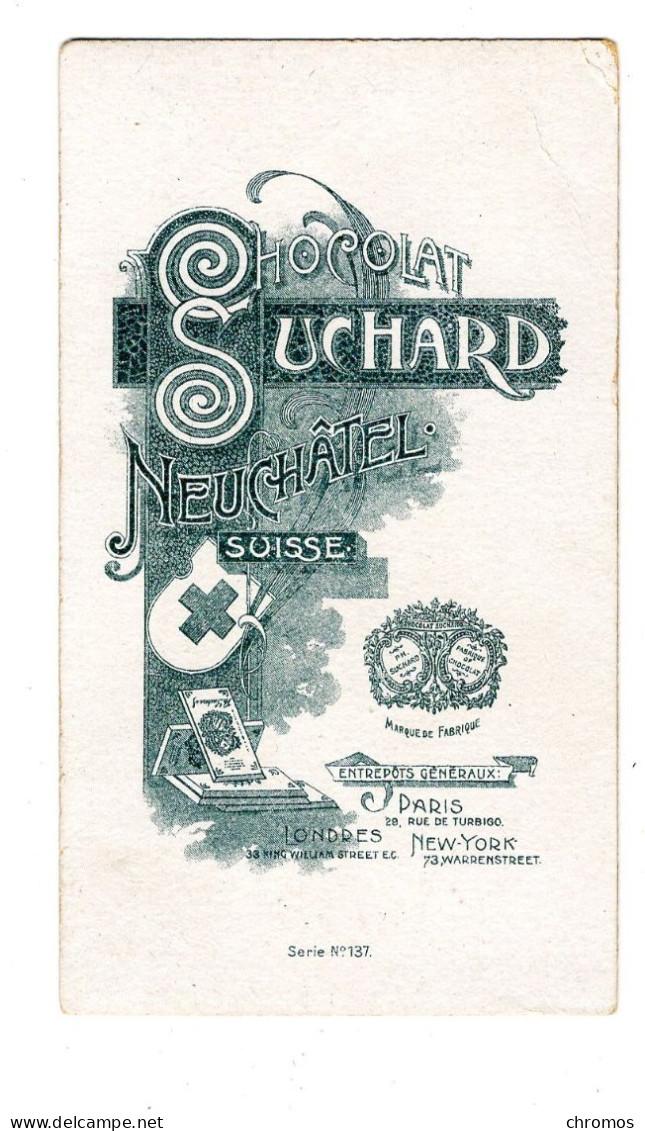 Chromo Chocolat Suchard, S 137 / 11, Milano, Italie, Serie Monuments Hauts - Suchard