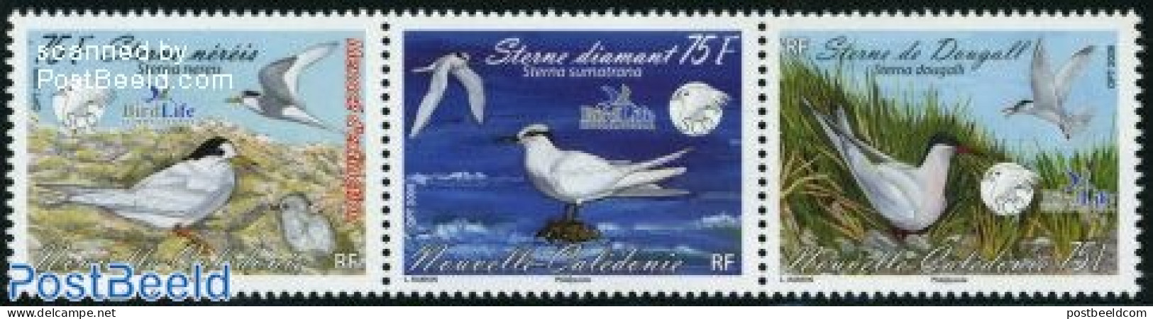 New Caledonia 2009 Endangered Birds 3v [::], Mint NH, Nature - Birds - Ongebruikt