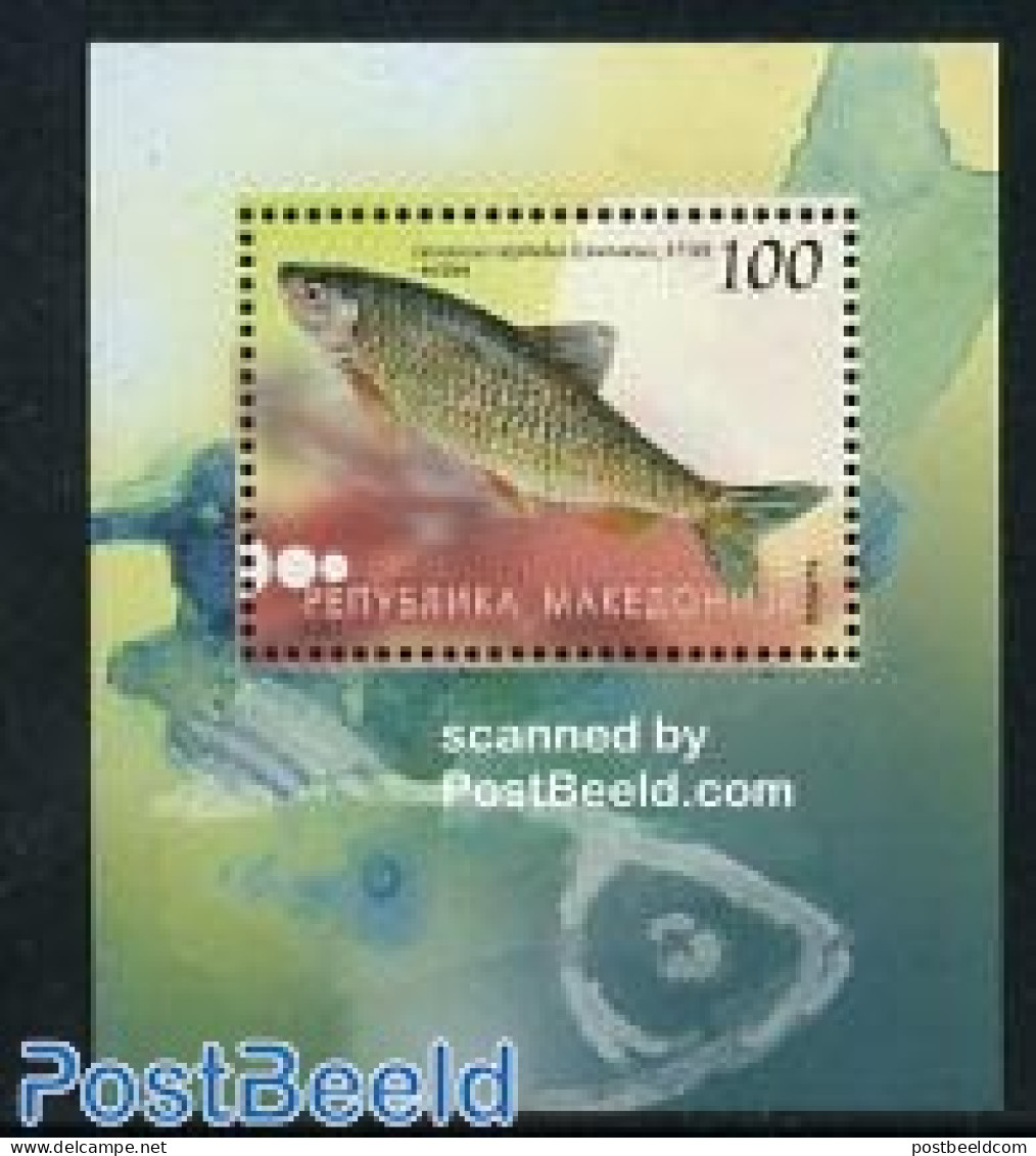 North Macedonia 2007 Fish S/s, Mint NH, Nature - Fish - Fishes