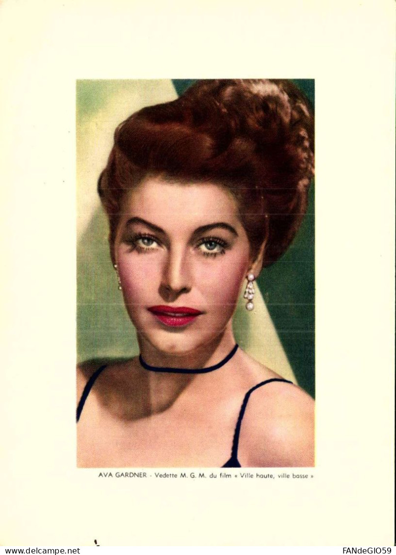 Spectacle > Cinema > Acteurs   //  AVA  GARDNER /// FORMAT  13X 18 - Acteurs