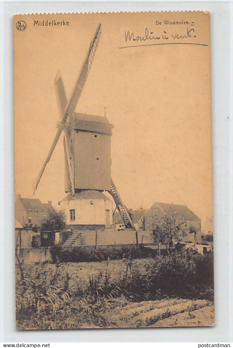België - MIDDELKERKE (W. Vl.) De Windmolen - Windmill - Middelkerke