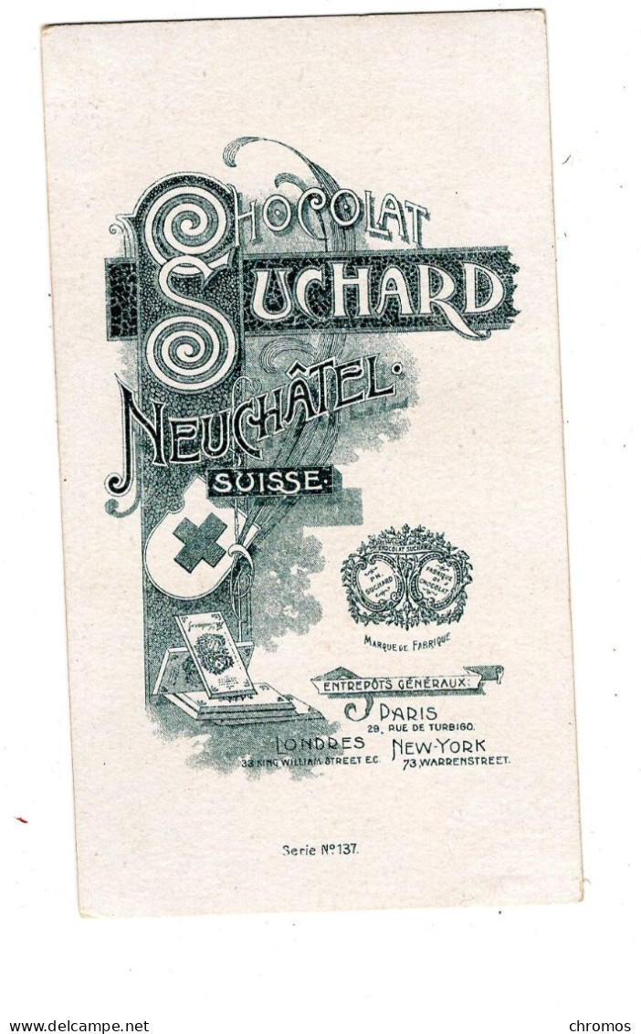 Chromo Chocolat Suchard, S 137 / 6, Cologne, Allemagne, Serie Monuments Hauts - Suchard