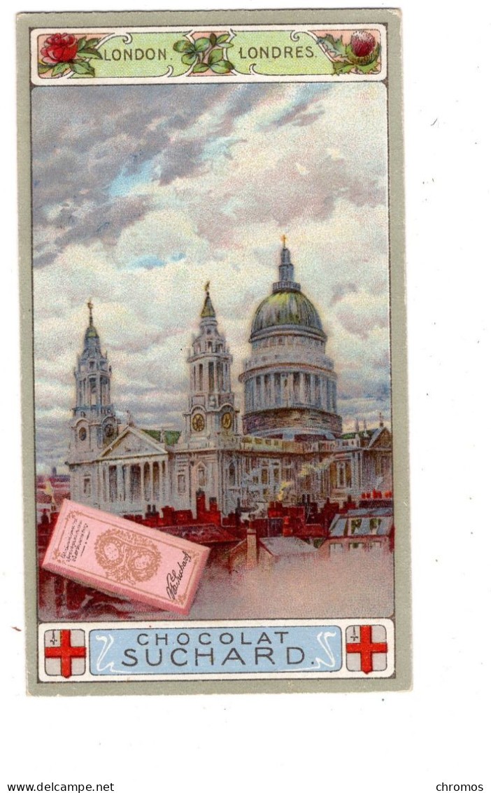 Chromo Chocolat Suchard, S 137 / 6, Londres, Angleterre, Serie Monuments Hauts - Suchard