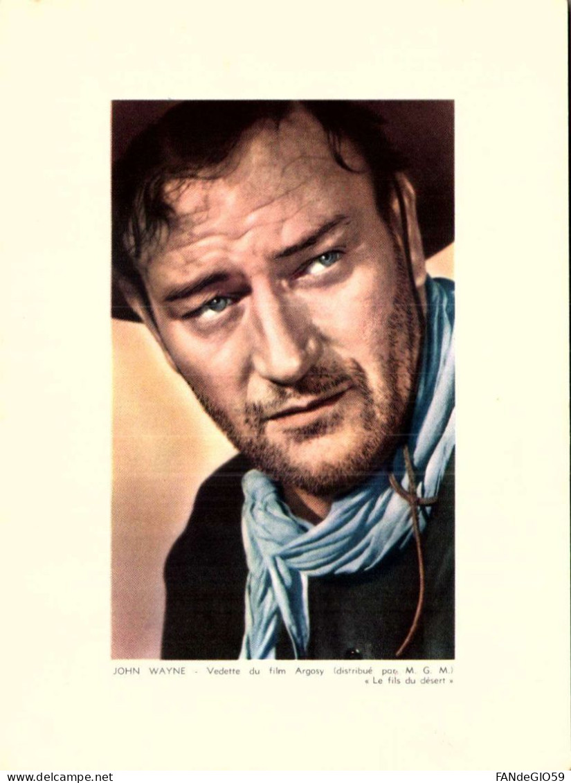 Spectacle > Cinema > Acteurs   //  JOHN WAYNE  /// FORMAT  13X 18 - Acteurs